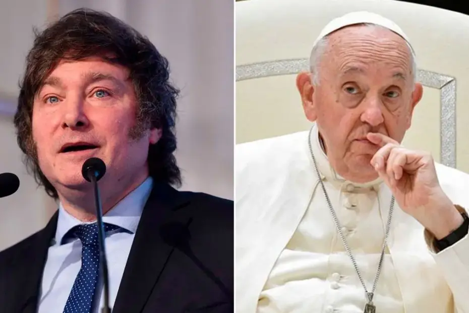 Milei y el papa Francisco
