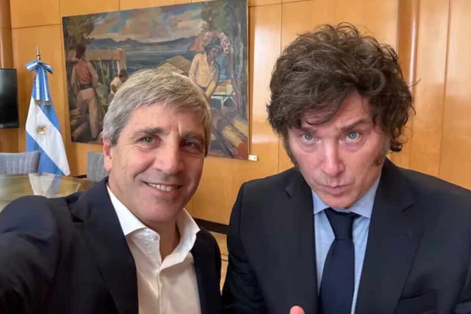 Caputo y Milei