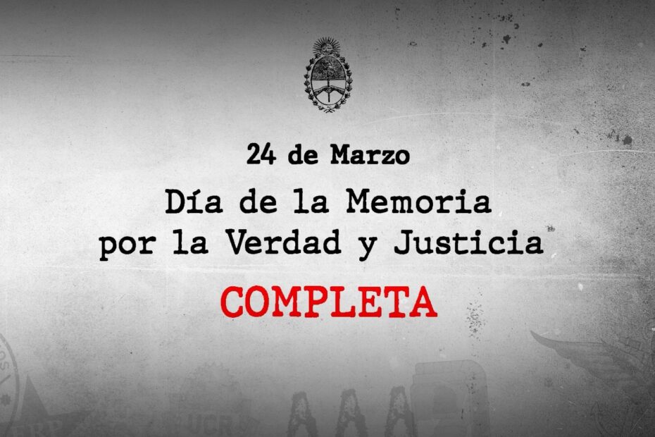 video del Gobierno por el 24m