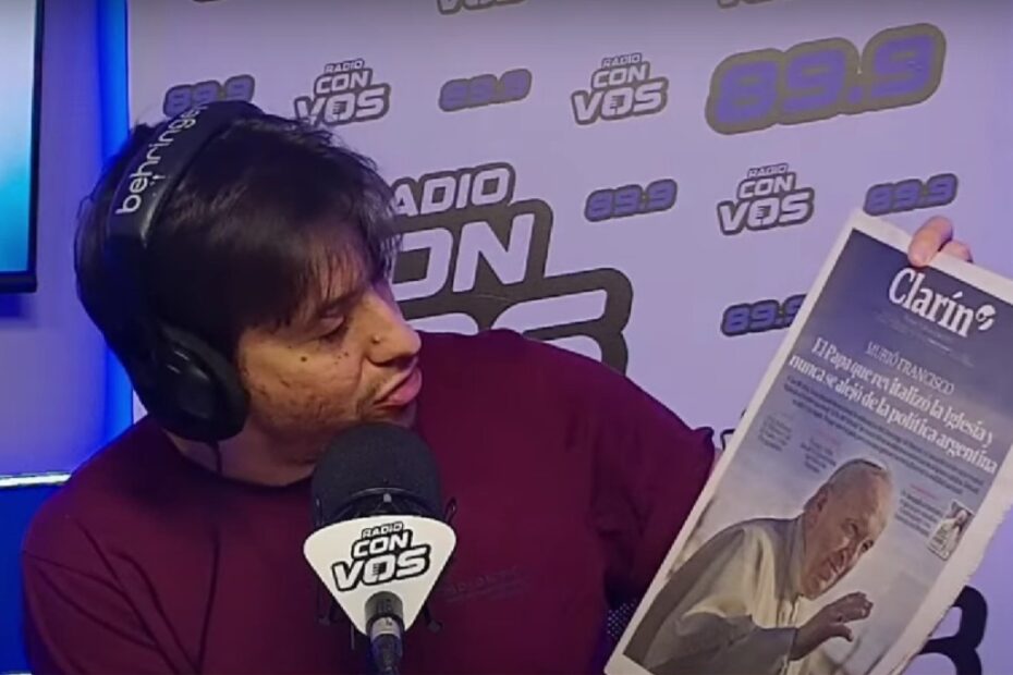 Jairo Straccia - muerte del Papa Francisco