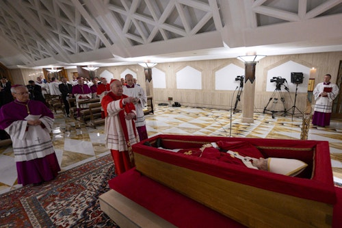 Papa Francisco - féretro