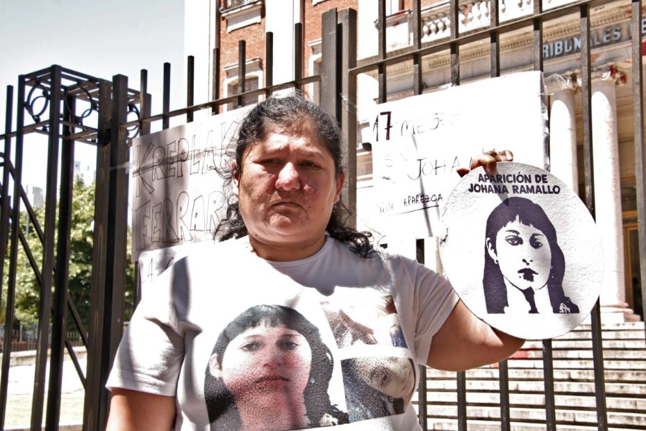 Madre de Johana Ramallo